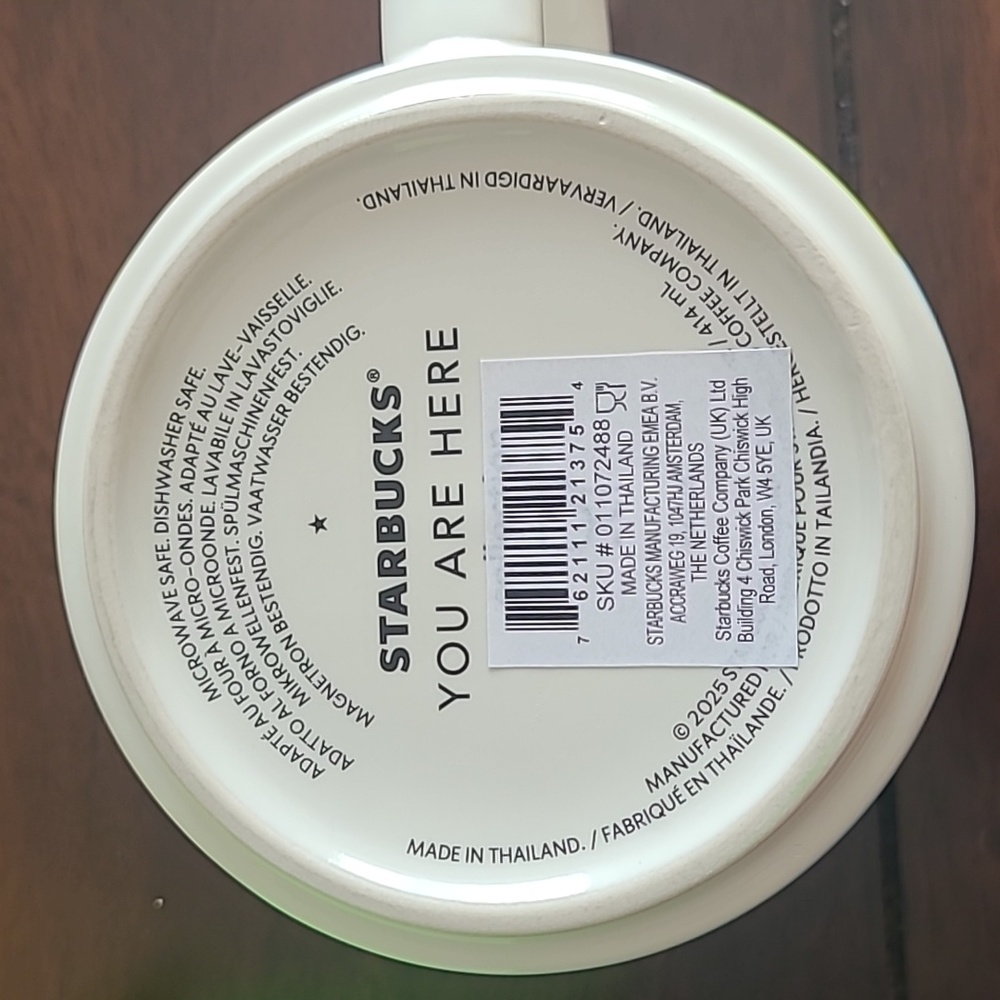 Starbucks OXFORD UK Coffee Tea Mug Brand New - Picture 3 of 4